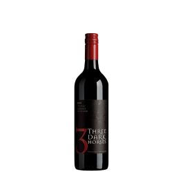 Wine and spirit merchandising: 2023 Three Dark Horses Bandy McLaren Vale Cabernet Sauvignon Caros Wines NZ