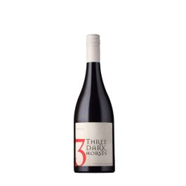 Wine and spirit merchandising: 2022 Three Dark Horses McLaren Vale Shiraz Caros Wines NZ