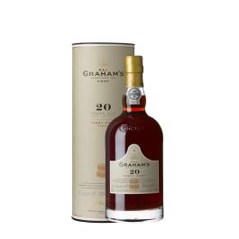 Wine and spirit merchandising: Grahams 20yr Old Port Caros Wines NZ