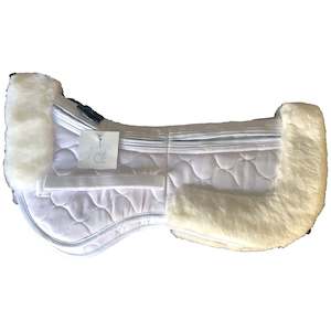 Plain underside Dressage half pad