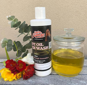 Equine Super Goo Hot Oil