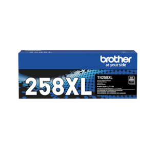 Laser Cartridge: Brother TN 258XL Black Toner