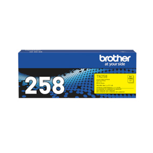 Brother TN 258 Yellow Toner