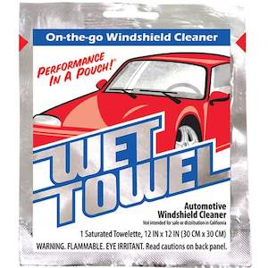 WET TOWEL CAR WASH GLASS CLEANER TOWEL (200x)