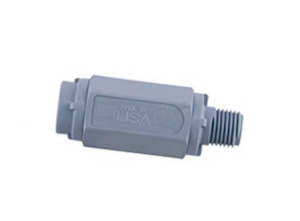 Automatic Parts: Check Valve 1/4" MxF PVC