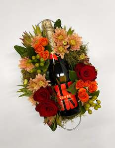 Mumm Marlborough Brut Prestige with Deluxe Floral Arrangement