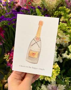 Greeting Card | Cheers to the Happy Couple