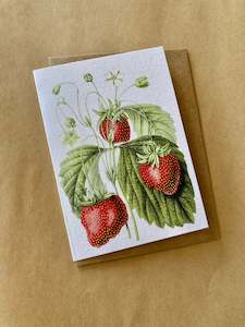 Greeting Card | Strawberries