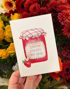 Florist: Greeting Card | You're Totally My Jam