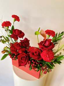 Florist: Queen of Hearts Floral Arrangement