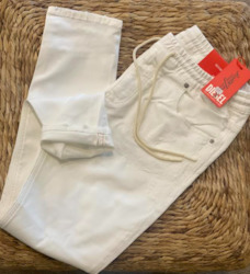 2031 D-KRAILEY JOGG WHITE Sweat Jeans