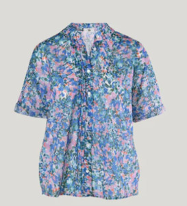 JADA  Floral Blouse Blue Multi SALE... $ 258.30