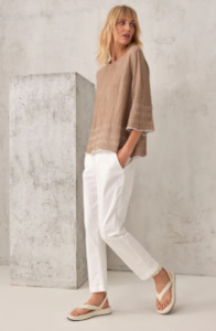 TRANSIT TAN RAW STITCH  Top