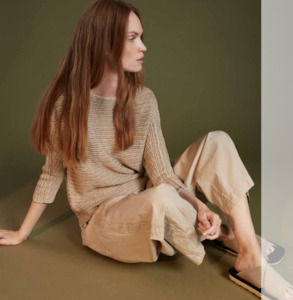 Womenswear: Transit Linen and Cotton Sweater