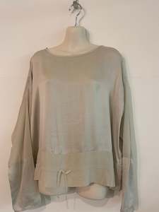 Womenswear: TRANSIT PAR- SUCH - Drawerstring silk top