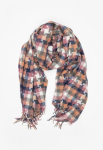 Antler NZ CHECKERED SCARF MULTI