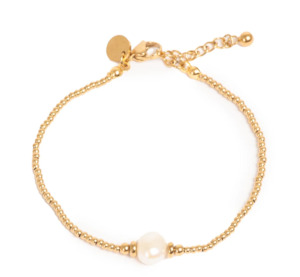 Womenswear: A&C OSLO Goldplated Freshwater Pearl Bracelet