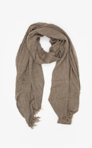 Womenswear: Antler NZ Textured Khaki scarf