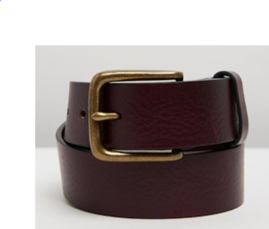 Scotch and soda classic wide black belt