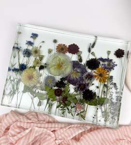 390x290mm resin block - Summer blooms