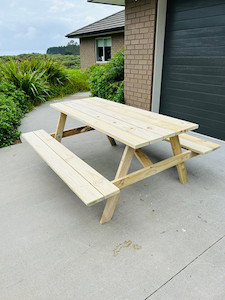 Carpentry, joinery - furniture: BBQ table Castleblayney Furnit