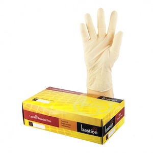 Latex P/F Medium Gloves