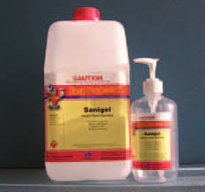 Cleaning Chemical - Castle Supply: Hand Sanitizer 5 Ltr 80% ethanol