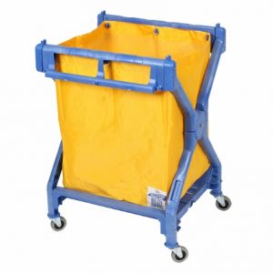 Deluxe Plastic Scissor Trolley Complete With Bag