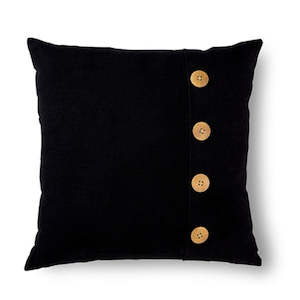 Bailey Cushion Black 50 X 50