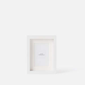 EDGE FRAME WHITE 4 x 6 SMALL