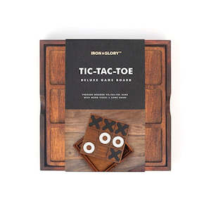 Tic Tac Toe Wooden Game