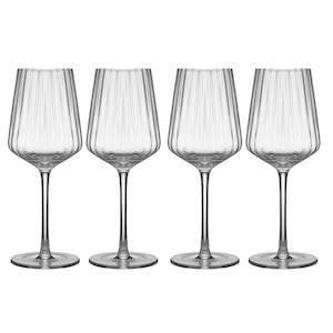 ESME WINE GLASS 4PK CLEAR