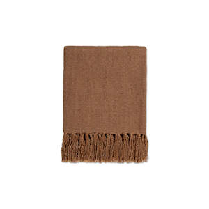 Furniture: RICHMOND THROW CINNAMON