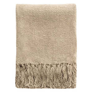 Furniture: SERENADE THROW SANDCASTLE