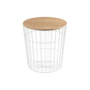 Lotus Side Table White