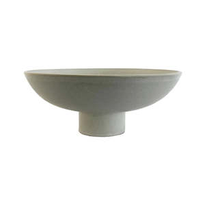 Letti Pedestal Bowl White Small