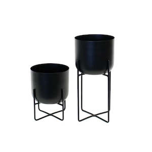 HAYDEN PLANTER BLACK