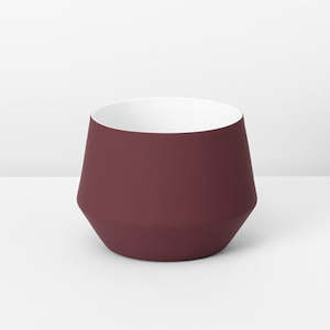 Furniture: SAMSO PLANTER MEDIUM WINE