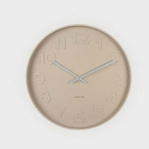 Mr Brown Clock Medium