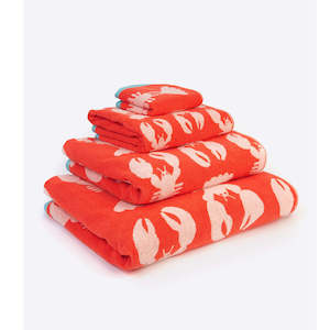 Lobster Bath Towel Range