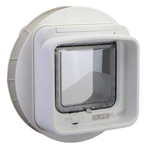 SureFlap DualScan Connect microchip cat door + glass adapter