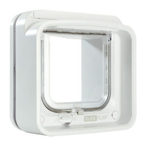 SureFlap DualScan Connect microchip cat door for door or wall