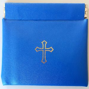 Rosary Purse Push-Pocket Blue Family Life Catholic Gifts