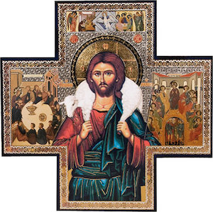 Icon Cross – Good Shepherd Family Life Catholic Gifts