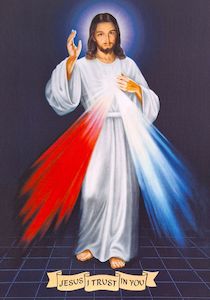 Divine Mercy Print – A4 Family Life Catholic Gifts