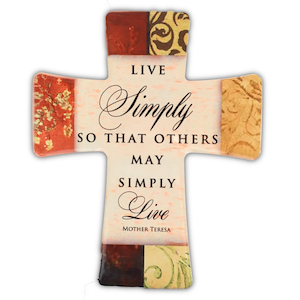 Live Simply Prayer Cross Family Life Catholic Gifts