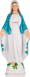 Our Lady of Grace (Miraculous) 25cm Plastic Family Life Catholic Gifts