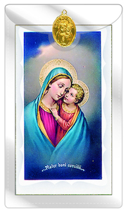 Mother of Good Counsel – Holy Card and Medal Family Life Catholic Gifts