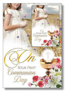 On Your First Communion Day – Girl Family Life Catholic Gifts