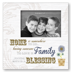 Photo Frame – Family/Home Family Life Catholic Gifts